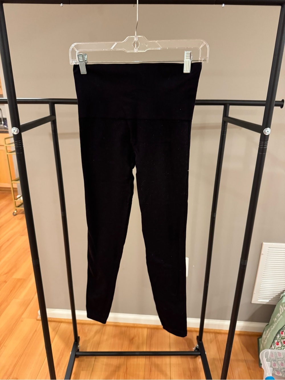 SPANX Black High-Waist Leggings